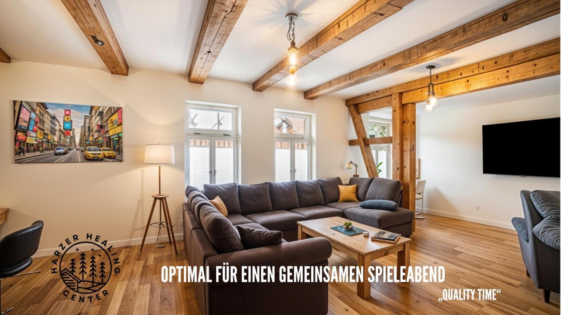 Harzer Healing Center 2024 Gemuetliche Landhauswohnung Mit Fussbodenheizung,Xxl Kochinsel,Xxl Regenduschen,Modern,Hochwertig,Persoenlich,Vollausgestattet เอลบิงเงอโรเดอ ภายนอก รูปภาพ