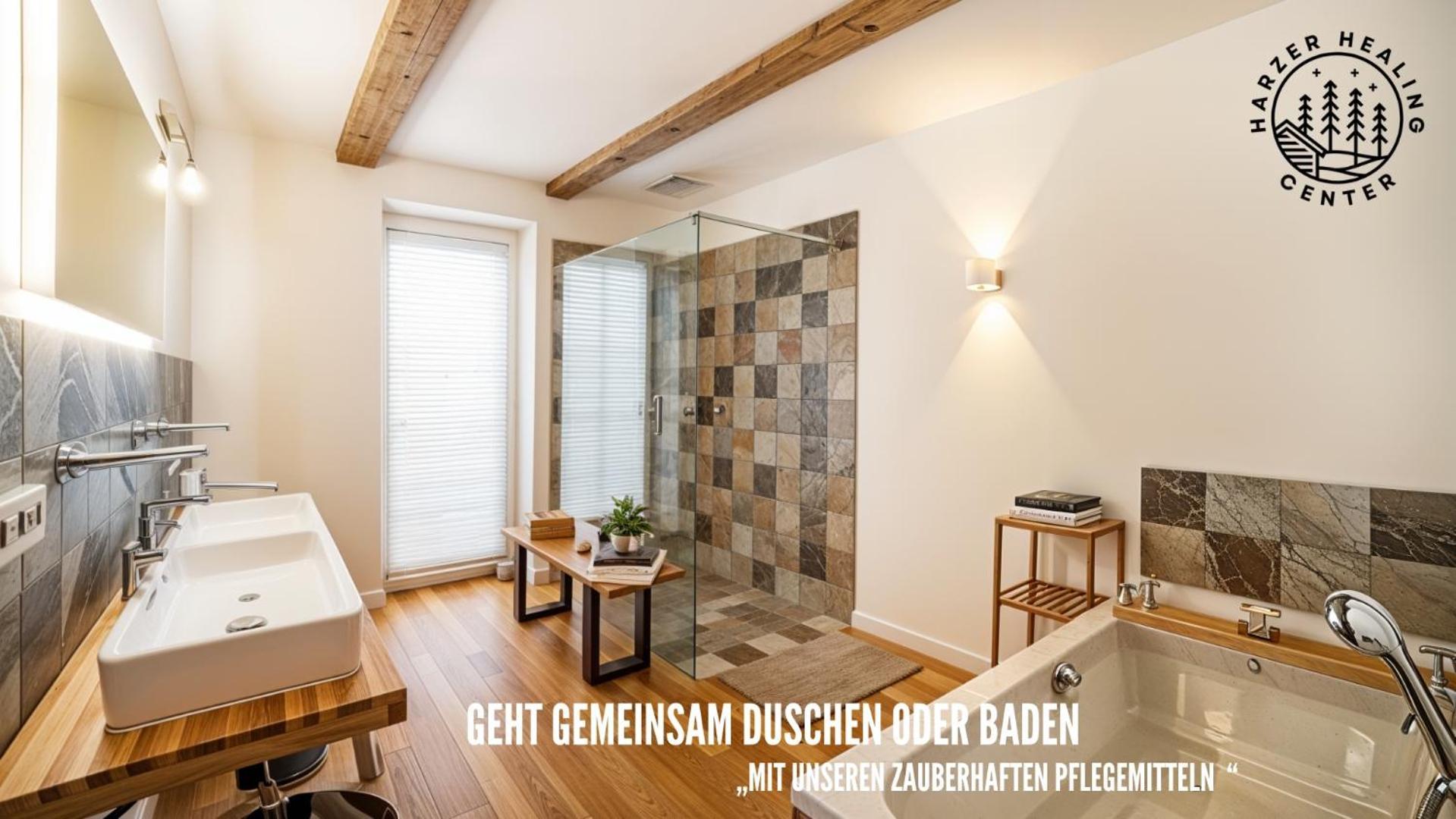 Harzer Healing Center 2024 Gemuetliche Landhauswohnung Mit Fussbodenheizung,Xxl Kochinsel,Xxl Regenduschen,Modern,Hochwertig,Persoenlich,Vollausgestattet เอลบิงเงอโรเดอ ภายนอก รูปภาพ